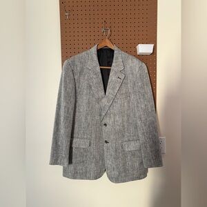 Savile Row Men's Silk Hopsack Blazer Jacket （ 42 R ）